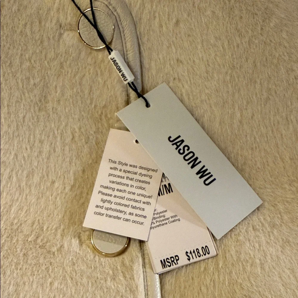 JASON WU faux fur/leather coat - Picture 4 of 4